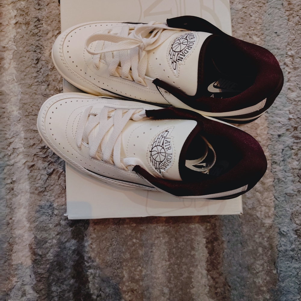 Air JORDAN1 Sneakers - Sail and Earth Brown